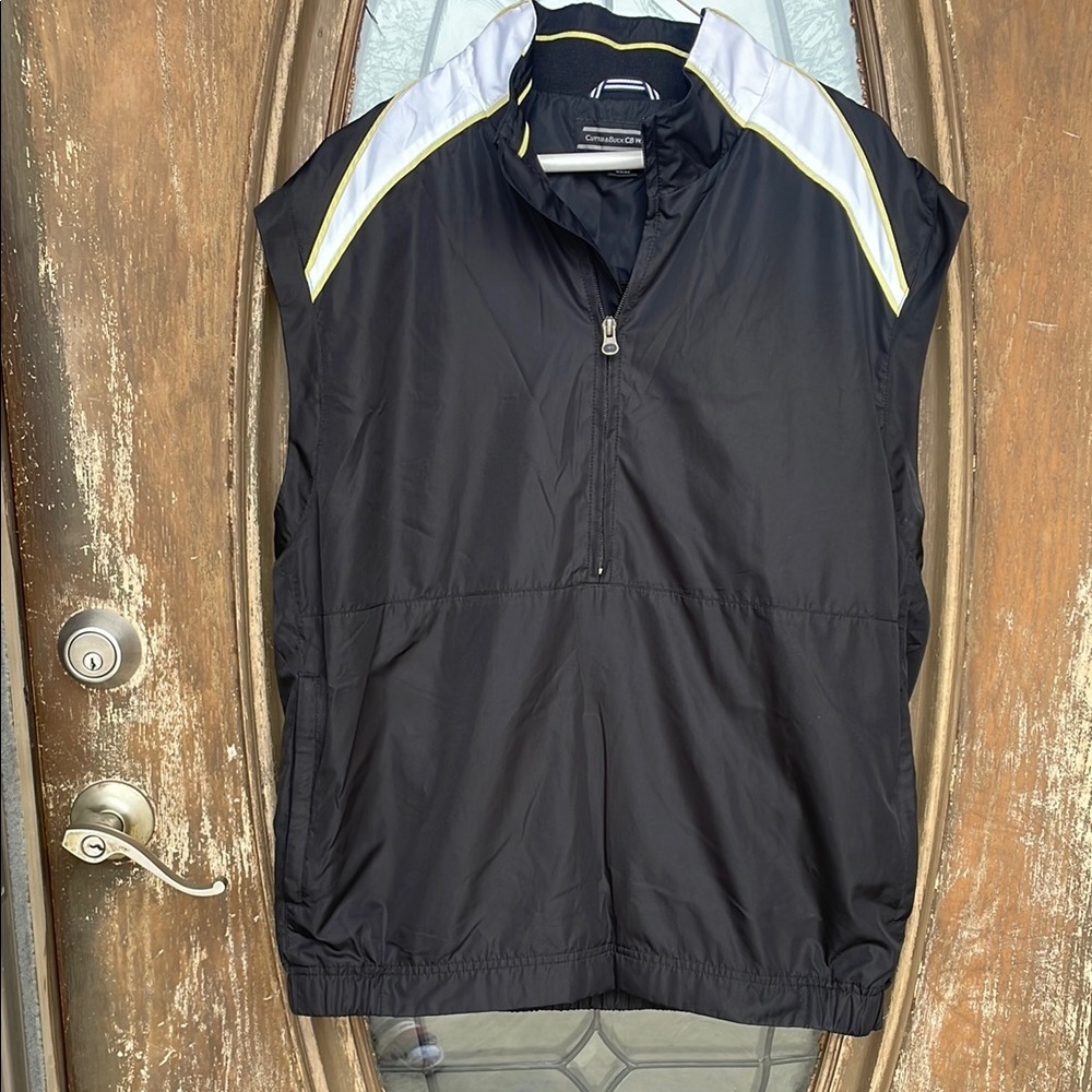 Cutter & Buck windbreaker vest!Large